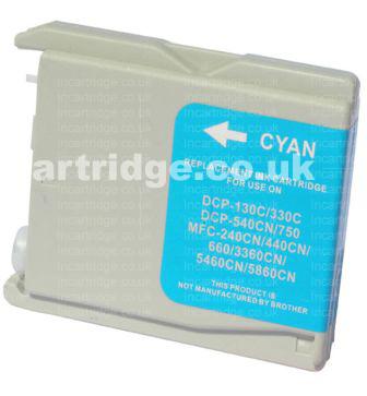 Brother LC1000/970 Cyan (Set of 4). Fully Compatible Cartridge