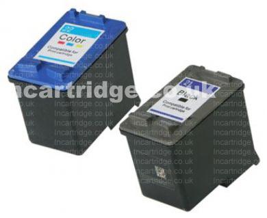 HP No21 Black and No22 Color Twinpack.