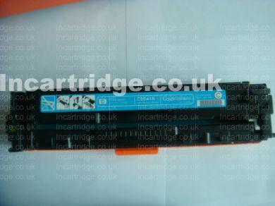 HP No CB541A Cyan Toner Reman Cartridge.